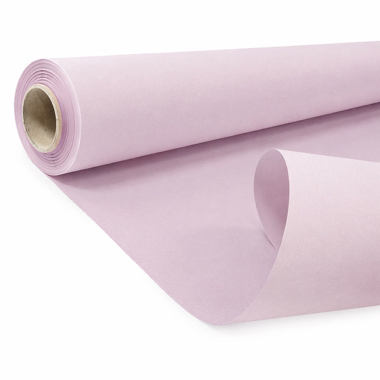 Papier KRAFT DUO PASTEL Różowy Mat-Pudrowy 79 cm x 40 m Ozdobny Papier