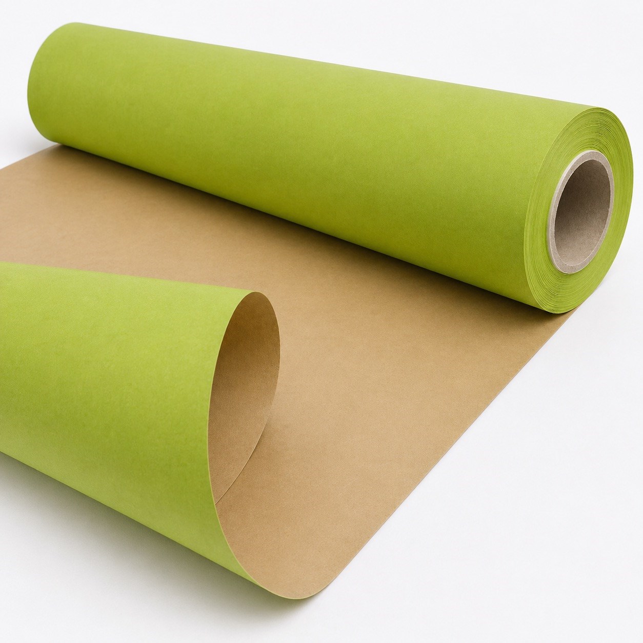 Papier KRAFT 60g Zielony 79 cm x 50m Papier Ozdobny Do Pakowania