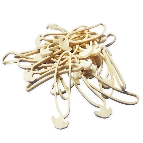Gumki zaczepowe recepturki LFL 160 mm 6 mm Fi 100 1 kg naturalne