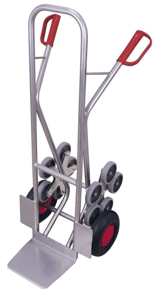 Aluminiowy wózek schodowy transportowy AP-710.207 200 kg do magazynu