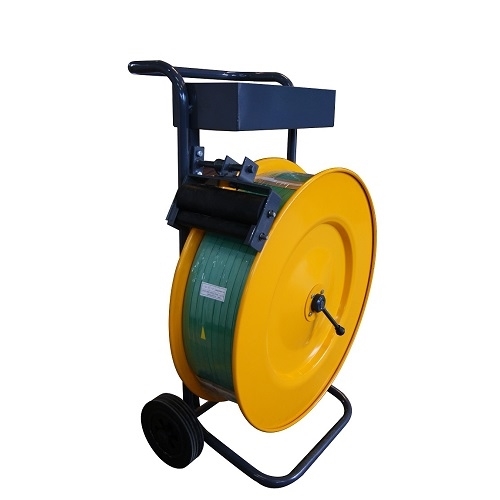 Wózek odwijacz dyspenser do taśm spinających PP PET 406 mm lakierowany