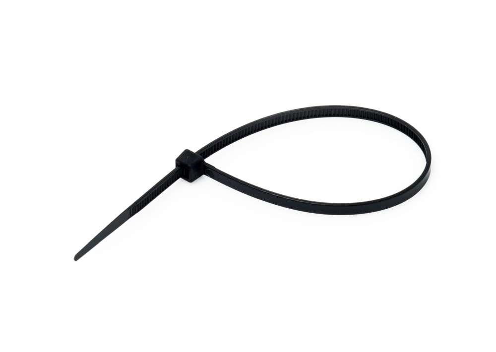 Opaska kablowa zaciskowa trytytka czarna 200 x 4,8 mm 100 szt.