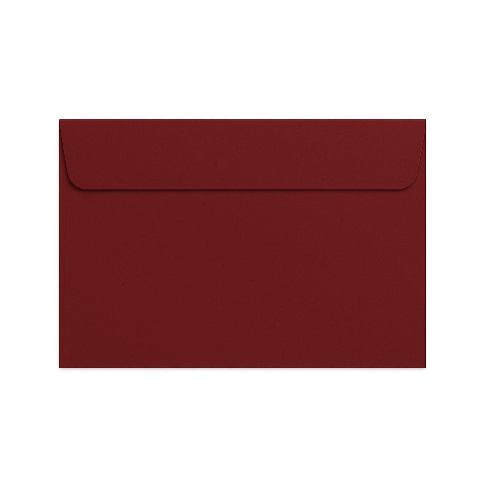 Koperty C6 HK Bordowe Burgundowe 120g 10 sztuk - Eleganckie Koperty