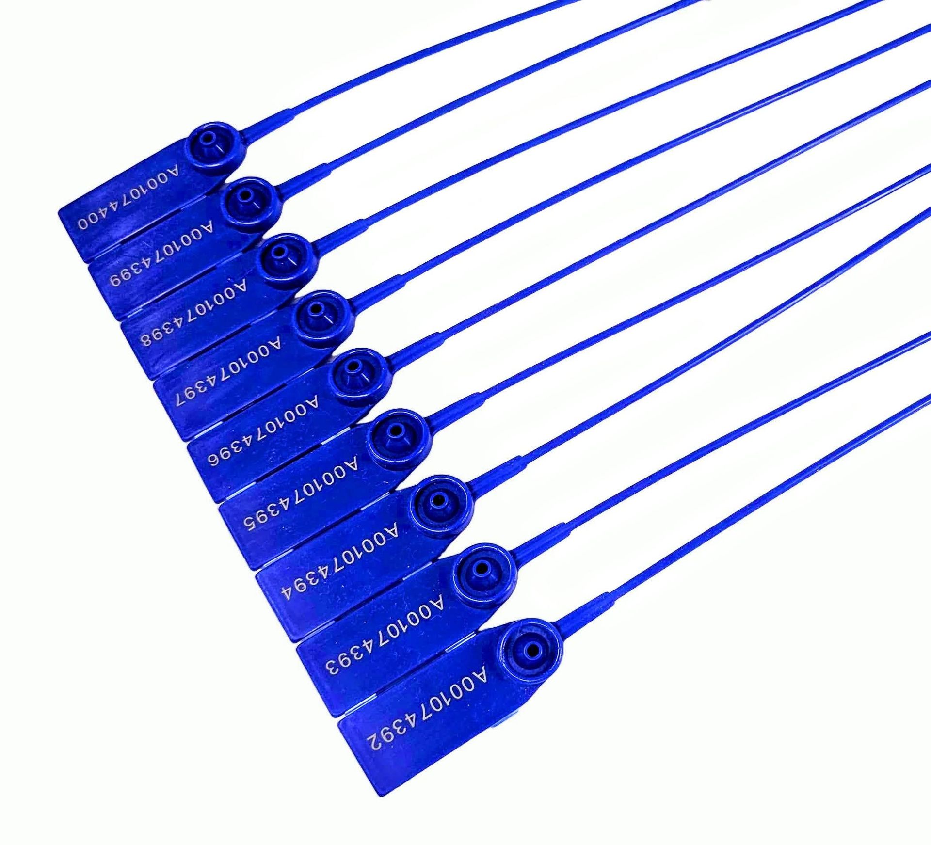 Plomba Plastikowa NeoSafe Niebieska Zabezpieczająca Numerowana 100