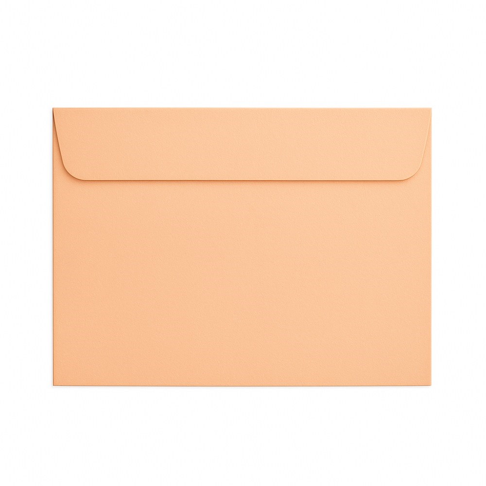 Koperty C6 HK Brzoskwiniowe Peach 120g 10 sztuk - Eleganckie Koperty