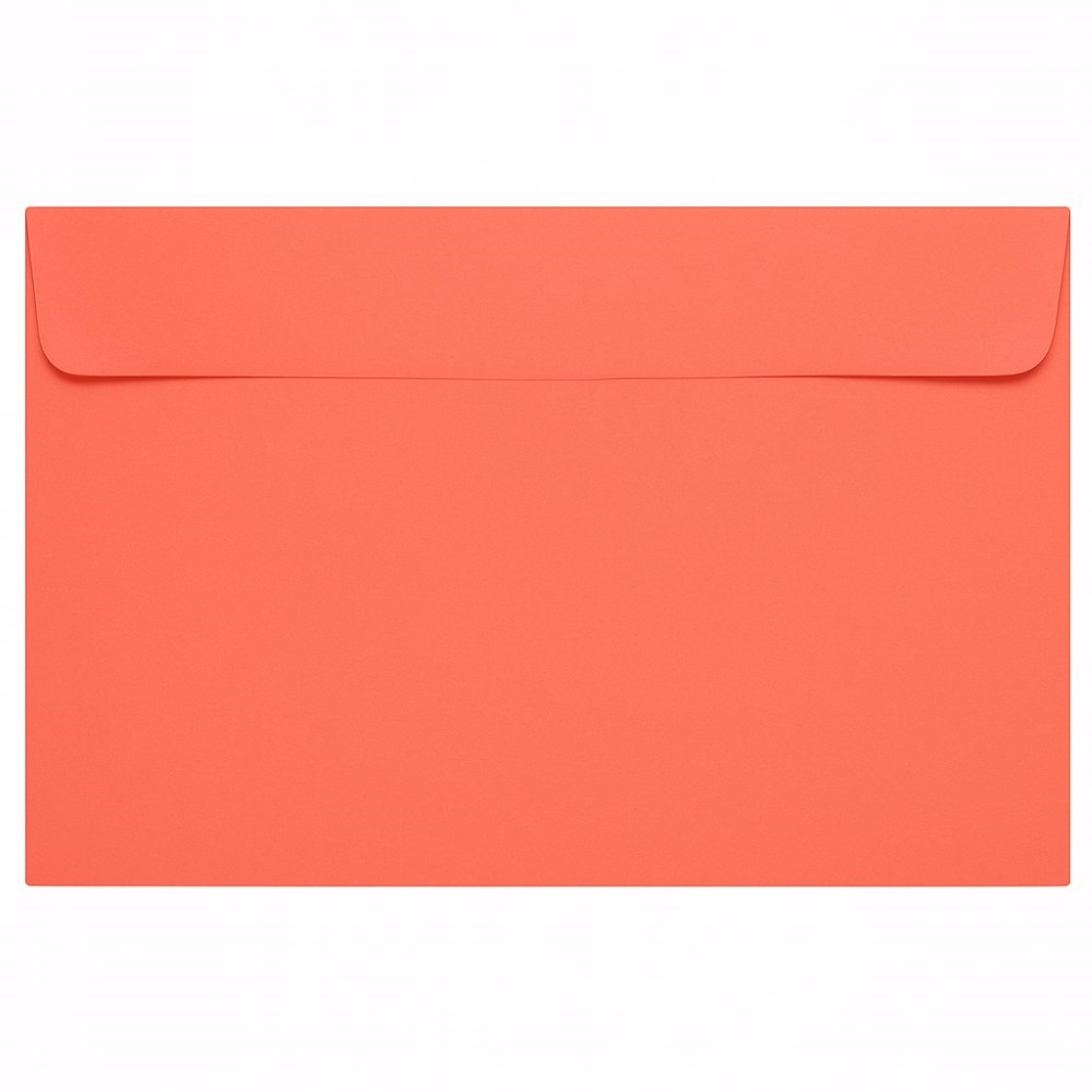 NeoEnvelope Koperty C6 HK Koralowe Czerwone 120g 10 sztuk - Eleganckie Koperty