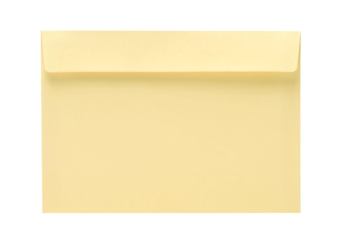 Koperty ozdobne papierowe C5 samoprzylepne Perłowy Beż 120gsm 50 szt
