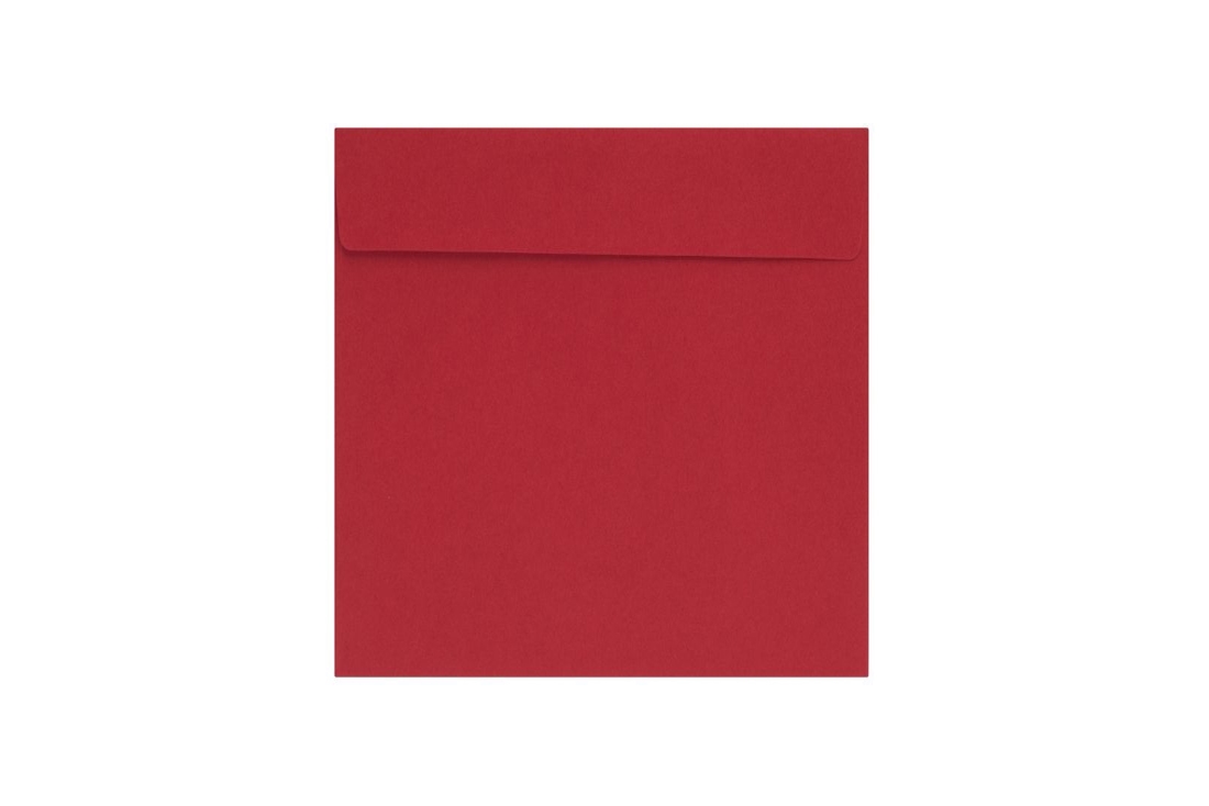 Koperty kwadratowe ozdobne K4 Galaxy Red 120g samoprzylepne 50 szt.
