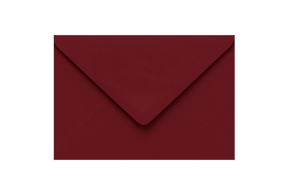 NeoEnvelope Koperty B6 Bordowe Burgundowe 120g 10 sztuk - Idealne na Zaproszenia