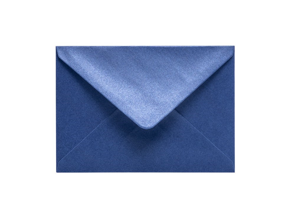NeoEnvelope Koperty Ozdobne B6 Perłowy Granatowy 120g 50 sztuk - Na Zaproszenia