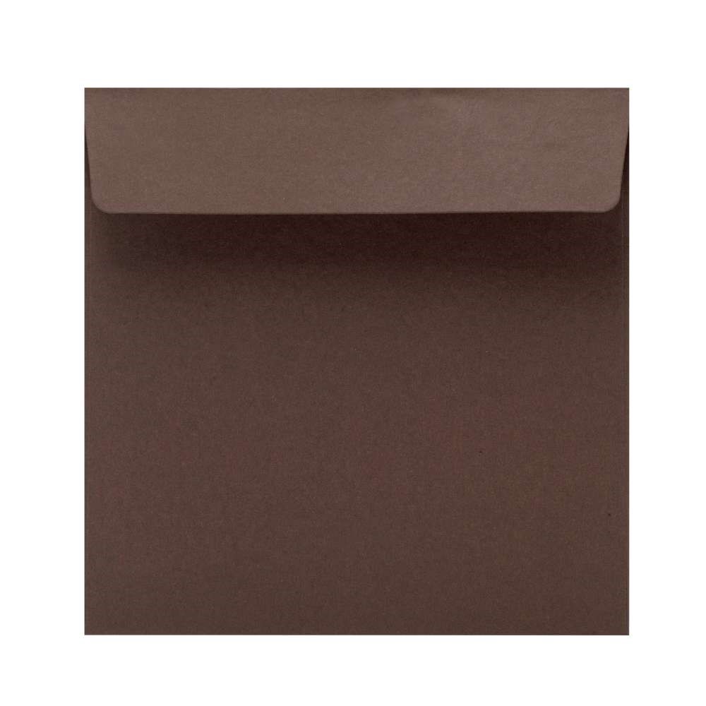 Koperty kwadratowe K4 ozdobne ciemnobrązowe 165x165 mm 50 szt