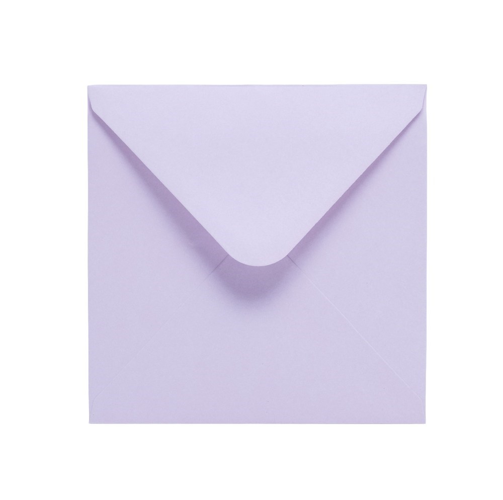 NeoEnvelope Koperty Kwadratowe K4 Lawendowe Fioletowe 120g 10 sztuk Na Zaproszenia