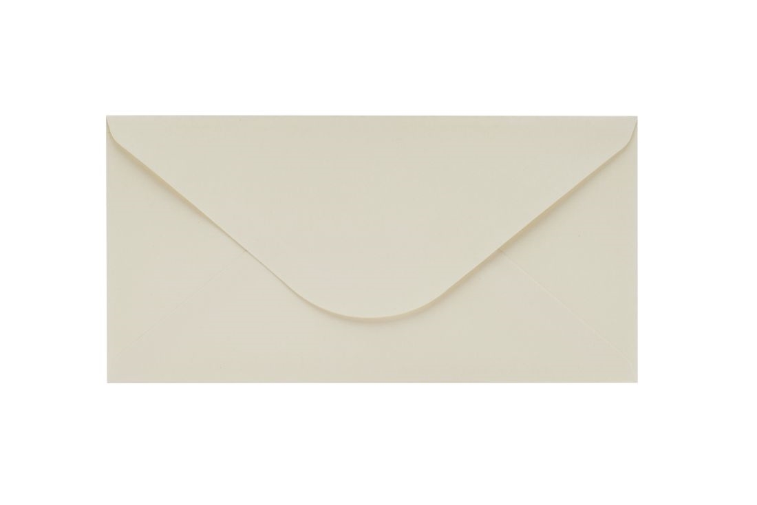 NeoEnvelope Ekskluzywne koperty ozdobne DL kremowe 120g 50 sztuk na zaproszenia