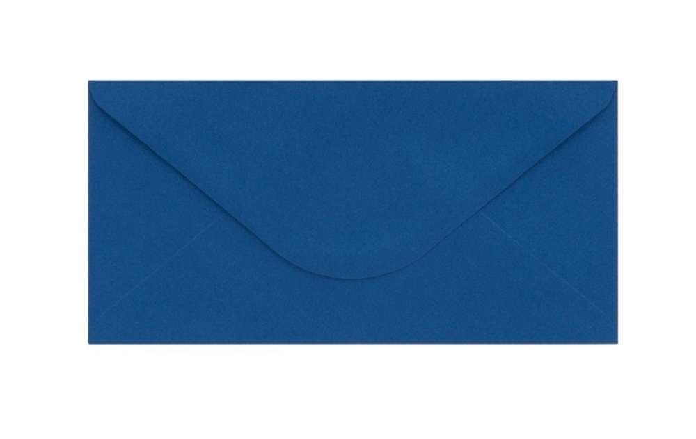 NeoEnvelope Koperty DL ozdobne granatowe 120g 50 szt. na zaproszenia i dokumenty