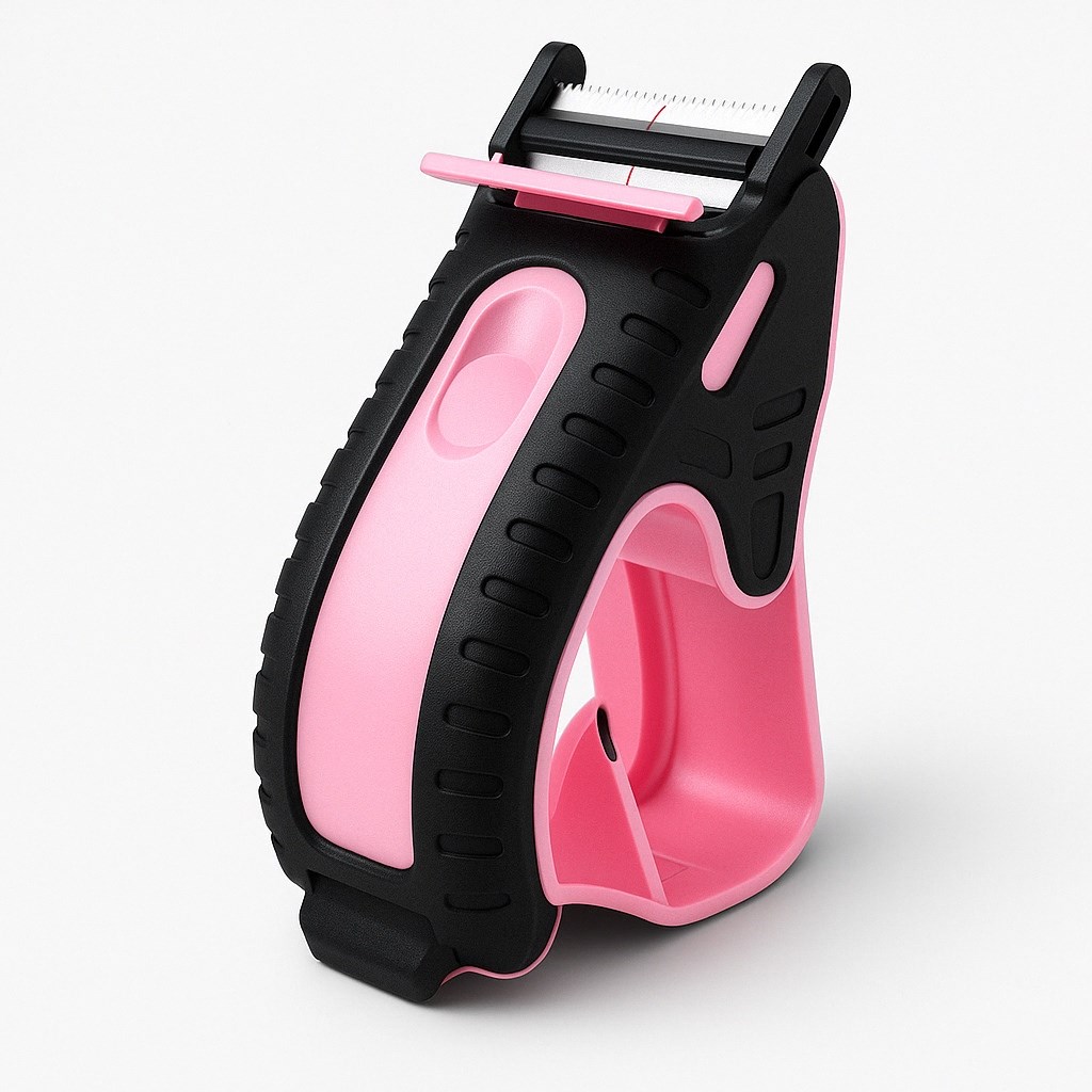 Ergonomiczny ręczny dyspenser do taśmy pakowej Tendo P-2200 50 mm