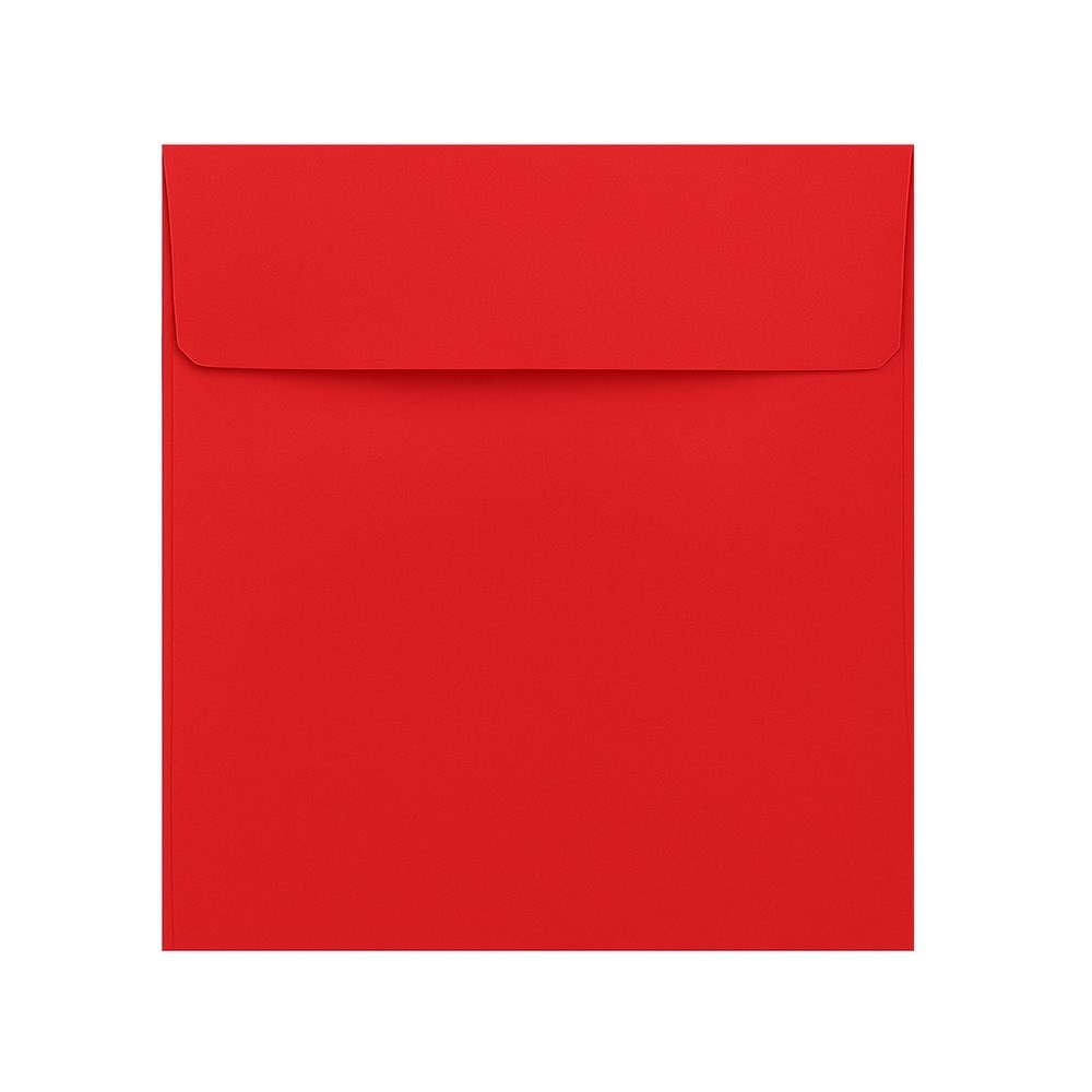 NeoEnvelope Koperty ozdobne K4 HK czerwone 165x165 mm 120g 50 szt. na zaproszenia