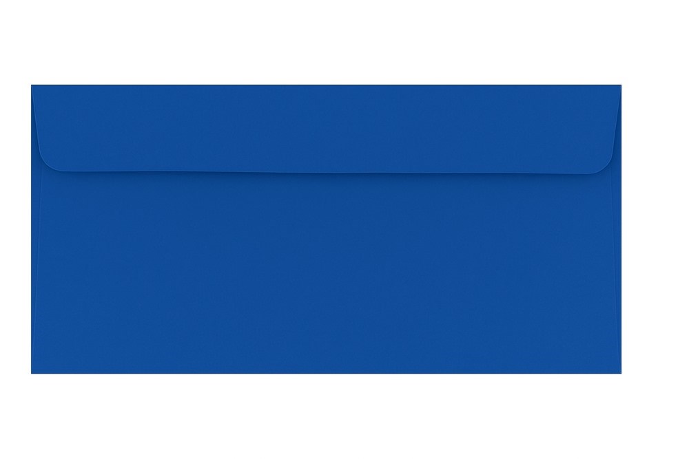 Koperty DL HK Niebieskie Chaber 120g 10 sztuk - Eleganckie Koperty