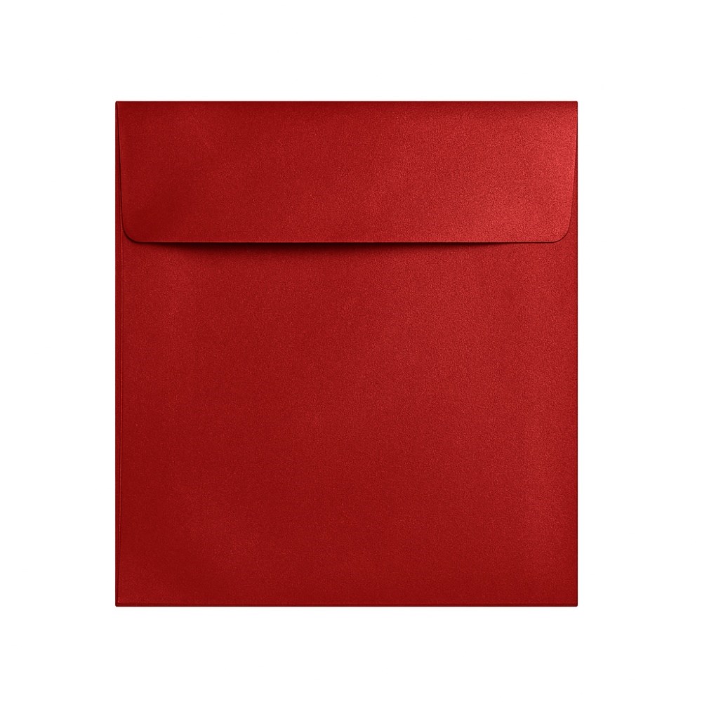 NeoEnvelope Koperty Ozdobne K4 HK Perłowy Czerwony 120g 50 sztuk - Na Zaproszenia