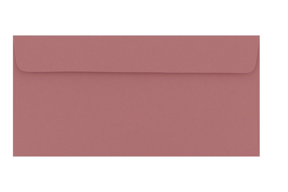 Koperty DL HK Różowe Brudne Rose 120g 10 sztuk - Eleganckie Koperty