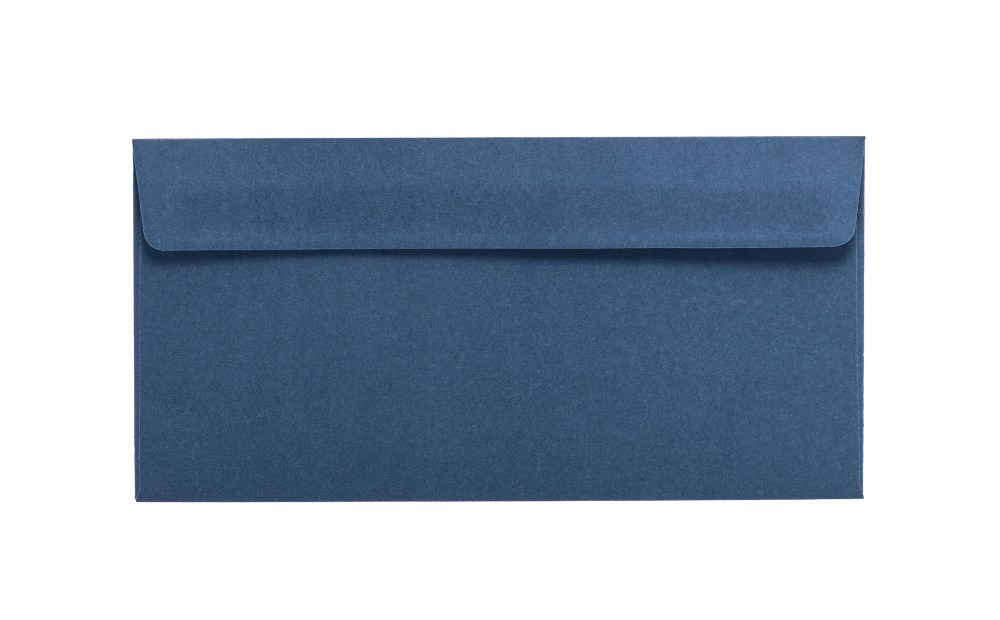 Koperty DL HK Granatowe Ciemne 120g 10 sztuk - Eleganckie Koperty