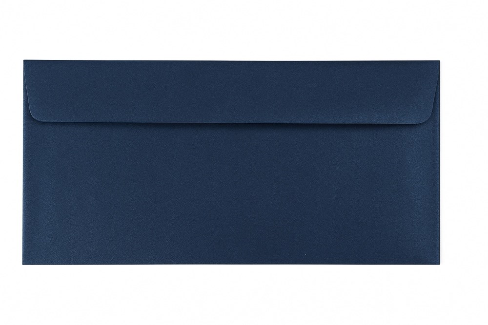 NeoEnvelope Koperty Ozdobne DL HK Perłowe Granatowe 120g 50 szt. - Na zaproszenia