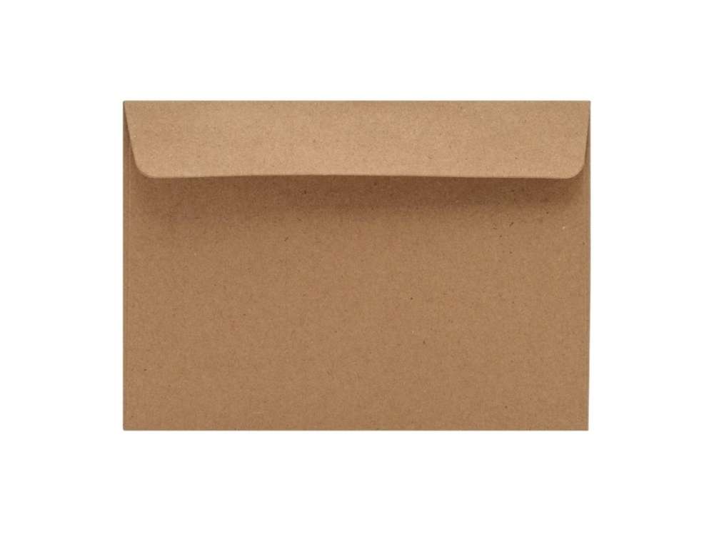 NeoEnvelope Koperty ozdobne na zaproszenia B6 HK brązowe 125x176 mm 120g 50 szt.