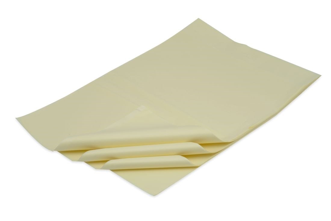 Bibuła ozdobna 20g 38x50cm Ecru – do pakowania prezentów – 50 arkuszy