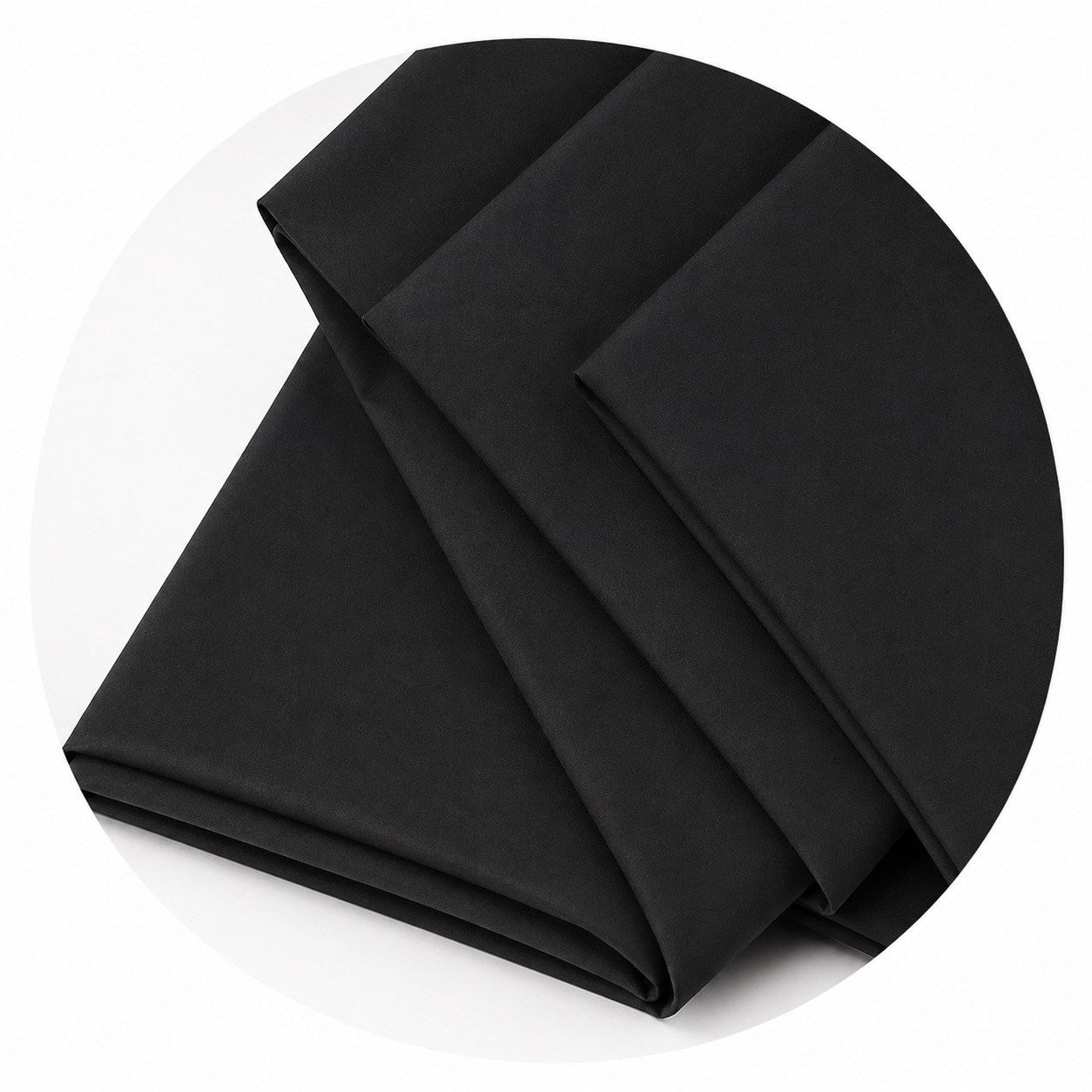 Bibuła Gładka Silk 50x75cm Czarna Kraft Papier Ozdobny - 240 Arkuszy
