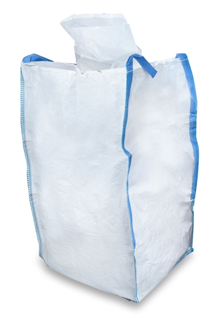 Worek Big-Bag 1000 kg z lejem zasypowym 90x90x160 cm na gruz i odpady
