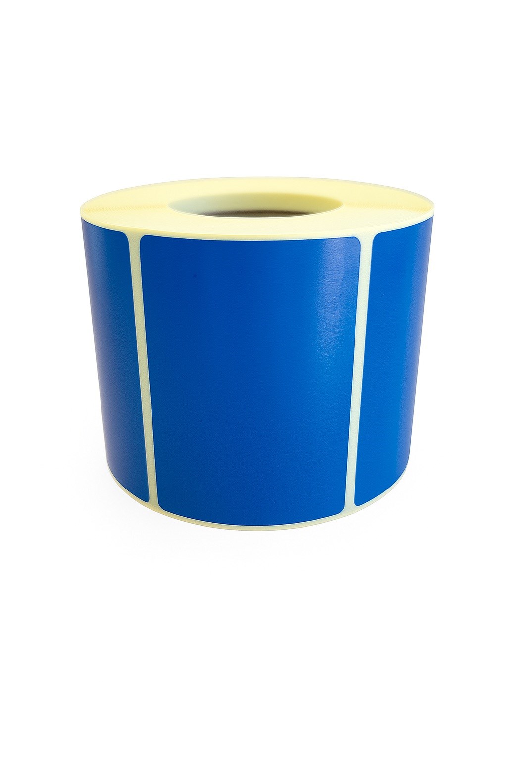 Etykiety termiczne samoprzylepne 60x40 mm niebieskie 500 szt.