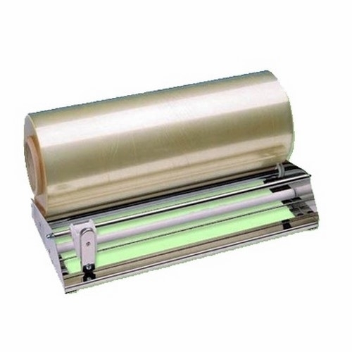 Odcinacz do folii stretch MAX MINI S 360, nierdzewny dyspenser 330 mm