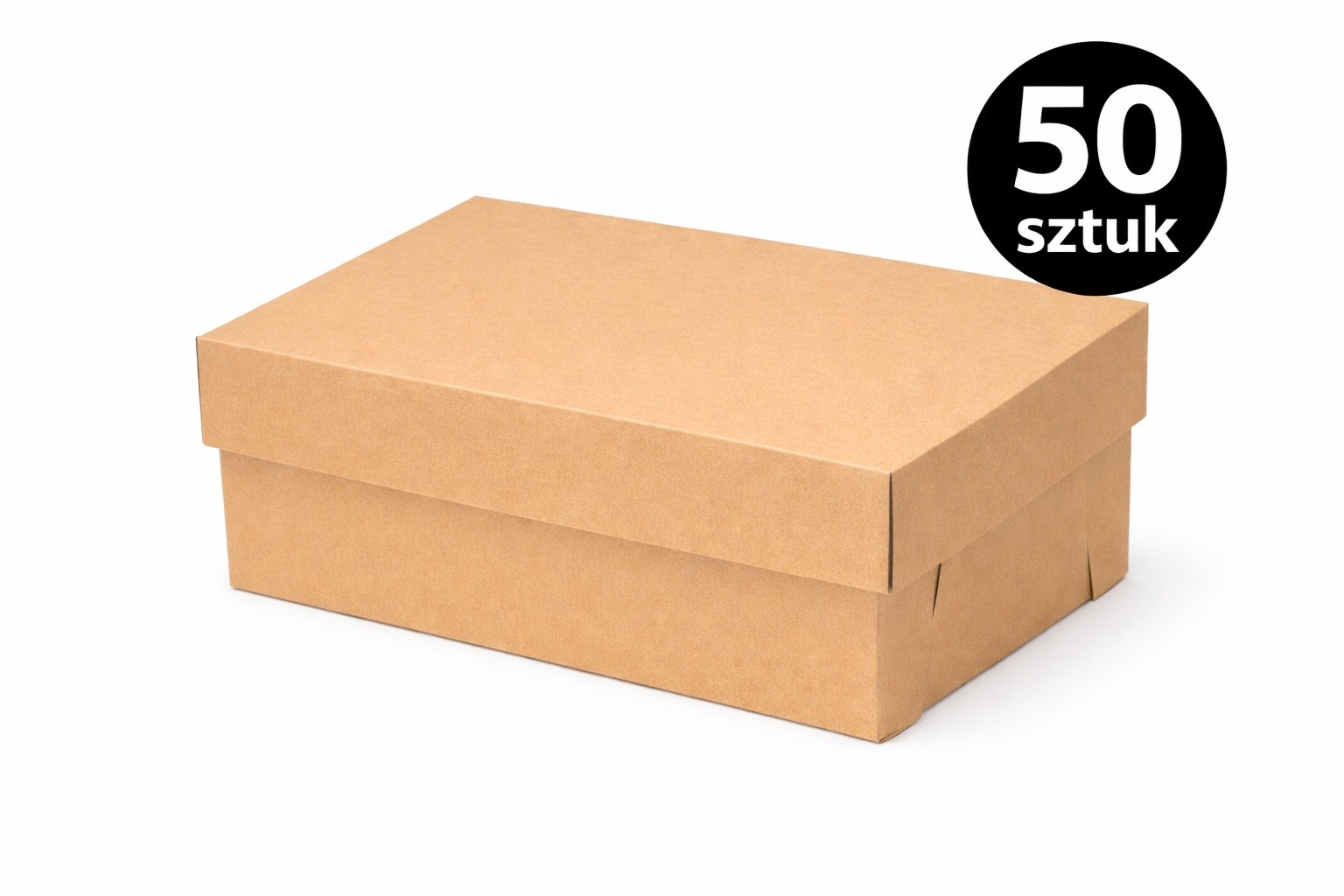 Karton Wykrojnikowy 320x220x130mm Pudełko Z Wieczkiem Na Buty 50 Sztuk