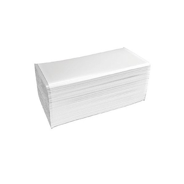 Ręczniki papierowe składane ZZ Cliver Eco białe 12x334 szt. 23x25 cm