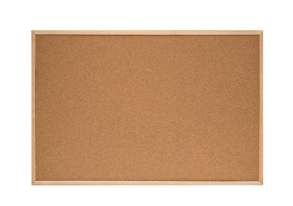 Tablica korkowa ogłoszeniowa Bi-Office rama drewniana 1200x900 mm