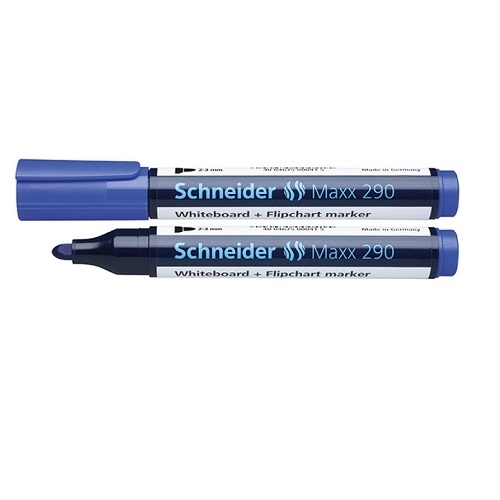 Marker do tablic Schneider Maxx 290 okrągły 2-3 mm niebieski 1 szt