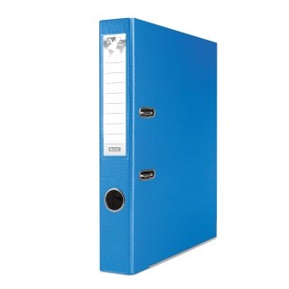 Segregator biurowy A4 50 mm niebieski BASIC-S dźwigniowy z szyną PP