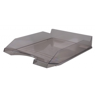 Szuflada na biurko Office A4 pojemnik na dokumenty 346x254x60 mm dymna
