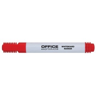 Marker suchościeralny do tablic białych, okrągły 1-3 mm czerwony