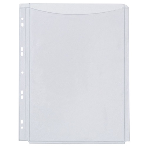 Koszulki krystaliczne A4 PVC 180um na katalogi do segregatora 5 szt
