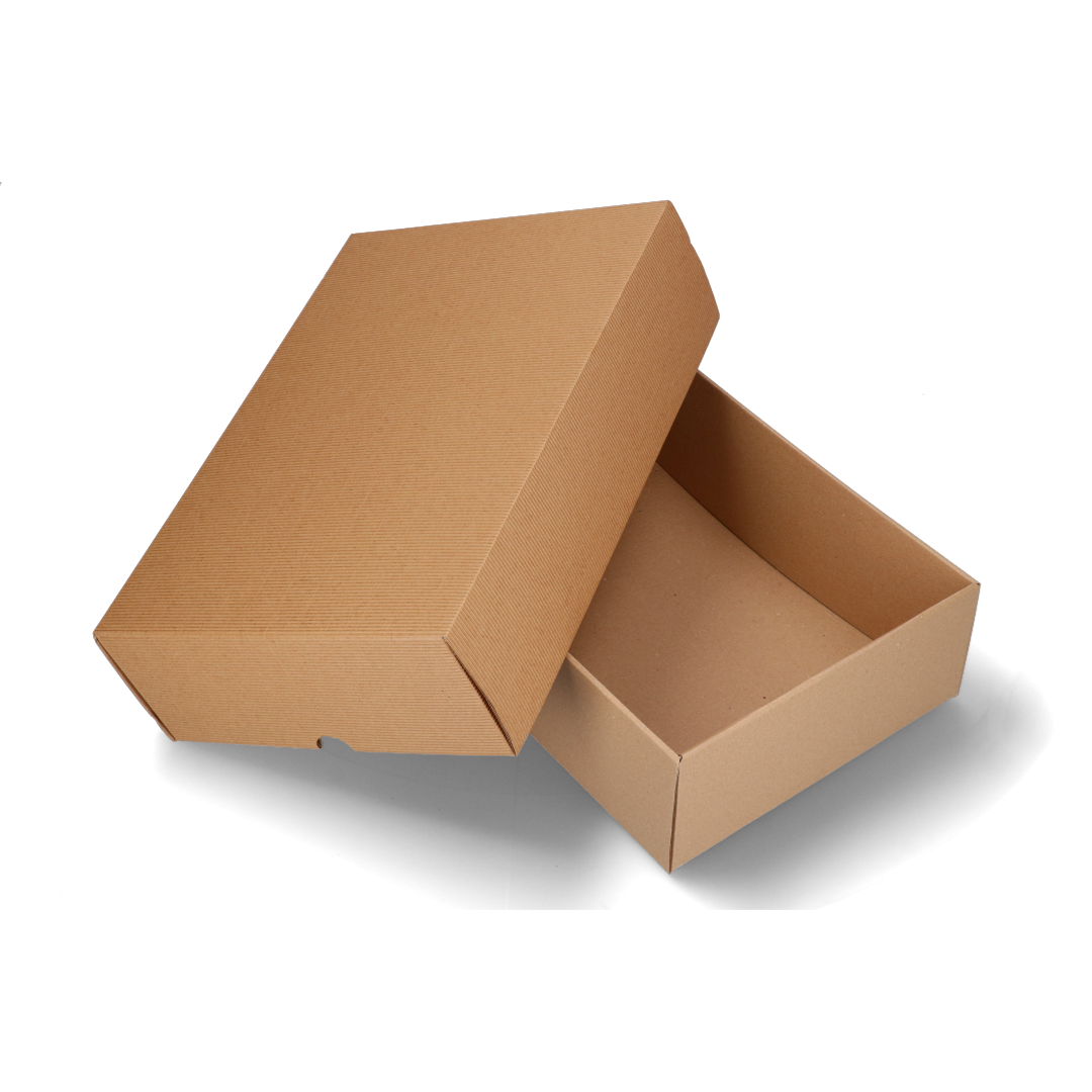 Pudełko Karbowane Wieczkowe 350x150x90mm Karton Ozdobny Na Prezent