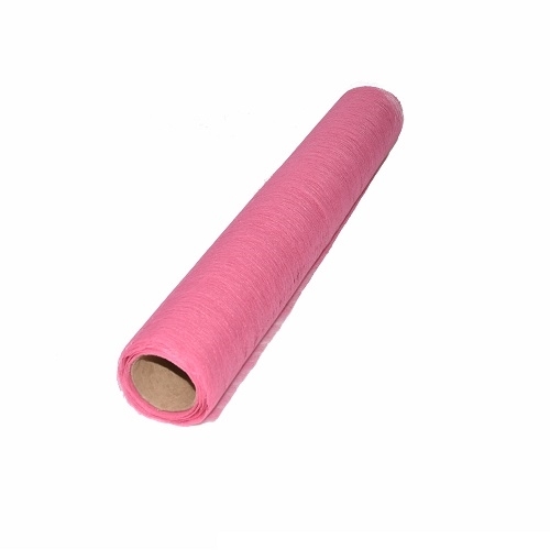 Flizelina ozdobna florystyczna różowa 50 cm x 7,32 m rolka