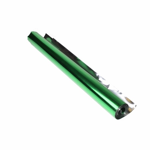 Celofan folia celofanowa rolka 100cm x 25mb zielony metalizowany 30um