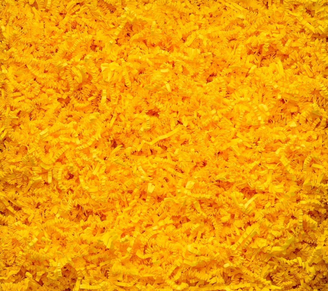 Wypełniacz papierowy SizzlePak żółty ochronny do pakowania 10 kg
