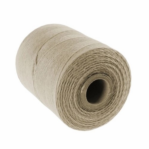 Nici lniane, dratwa 1 mm, sznurek lniany 370 m, surowy 250 g