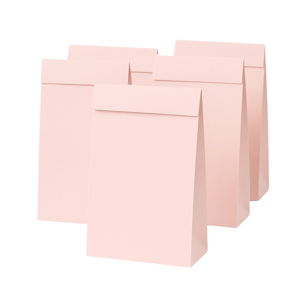 Koperta kartonowa rozszerzana B6 130x170x40 mm różowa 220g 10 szt