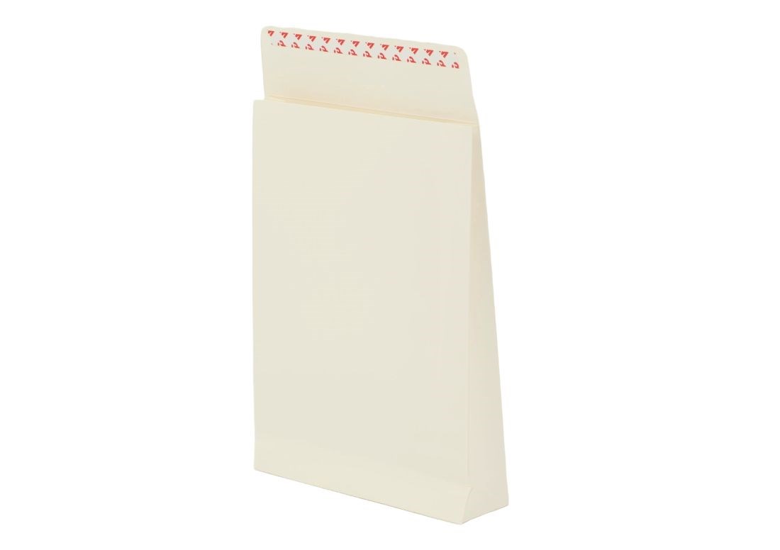 Koperta kartonowa rozszerzana 230x320x60 mm 220 g kość słoniowa 10 szt
