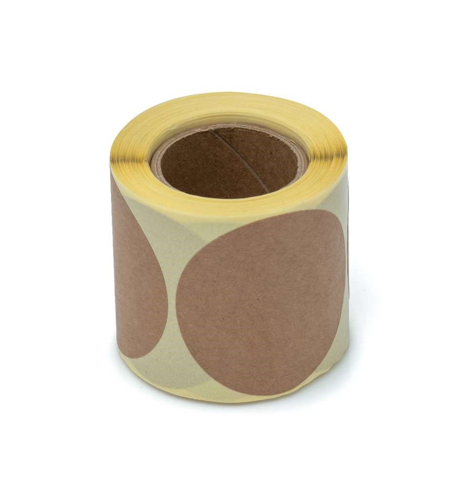 Naklejki okrągłe EKO KRAFT etykiety samoprzylepne fi 60 mm 250 szt.