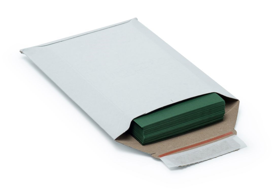 Koperta kartonowa ochronna B5+ biała samoprzylepna 215x270 mm 50 szt.