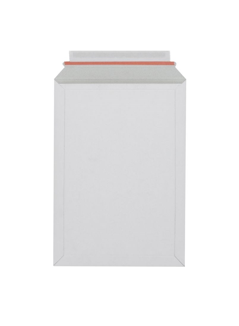 Koperty kartonowe B4+ 262x371 mm białe 50 szt. samoprzylepne