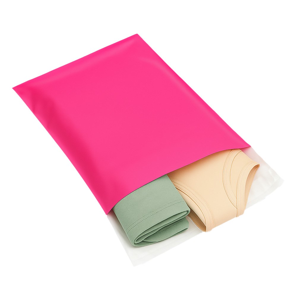 Koperty foliowe kurierskie foliopaki 240x325 mm różowe FB02/C4 50 szt